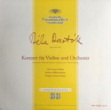 LP gebruikt - BÃ©la BartÃ³k - Tibor Varga, Berliner Phil, Verzenden, Zo goed als nieuw, Overige formaten