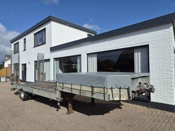 Veiling: Semi-Dieplader Veldhuizen P31-4D 5750kg 2000, Overige kleuren, Overige brandstoffen, Aanhangers en Opleggers, BTW verrekenbaar