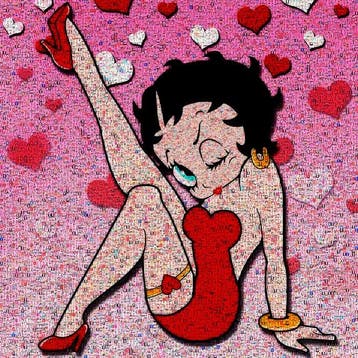 David Law (1967) - Crypto Betty Boop VI, Antiek en Kunst