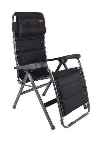Crespo Relaxstoel AP/232-AD Air-Deluxe Zwart (80), Ophalen of Verzenden, Nieuw