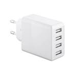 123accu huismerk universele 4-poorts usb, 123accu huismerk, Verzenden, Nieuw