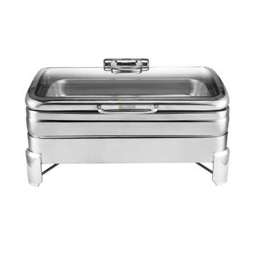 GGM Gastro | Chafing dish - GN 1/1 - glazen deksel – |, Verzenden, Nieuw in verpakking, Overige typen