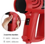 Heteluchtpistool 2000W incl Accessoires en opbergkoffer, Verzenden, Nieuw