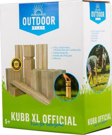 Kubb Game XL Official | Outdoor Play - Buitenspeelgoed, Verzenden, Nieuw