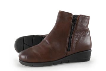 Hush Puppies Enkellaarzen in maat 37 Cognac, Overige kleuren, Verzenden, Lage of Enkellaarzen, Gedragen