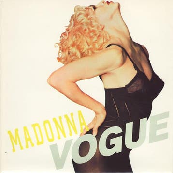 vinyl single 7 inch - Madonna - Vogue, Verzenden, Zo goed als nieuw, 7 inch, Pop