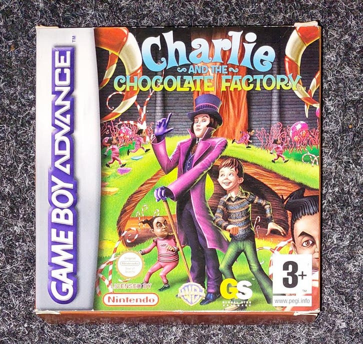 Charlie and the chocolate factory (Gameboy Advance, Spelcomputers en Games, Games | Nintendo Game Boy, Zo goed als nieuw, Ophalen of Verzenden