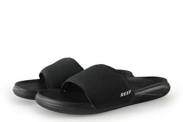 Reef Slippers in maat 40 Zwart, Slippers, Verzenden, Zwart, Zo goed als nieuw