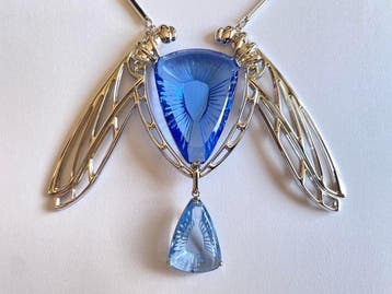 René Lalique - Ice light libellule (verpakt) - Kristal,