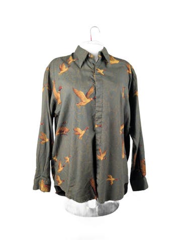 BOAS Shirt Blouses Dames maat L Green Plaid Vintage, Ophalen of Verzenden, Nieuw