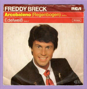 Freddy Breck – Arcobaleno (Regenbogen) / Edelweiss (1-7-Vin, Ophalen of Verzenden, Nieuw in verpakking