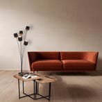 Bijzettafel - Livion Jayjay - Houten blad - Vierkant - Zwart, Huis en Inrichting, Tafels | Eettafels, Ophalen of Verzenden, Nieuw