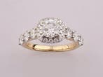 Ring - 14 karaat Geel goud - 2.88ct. tw. Diamant (Lab-grown), Nieuw