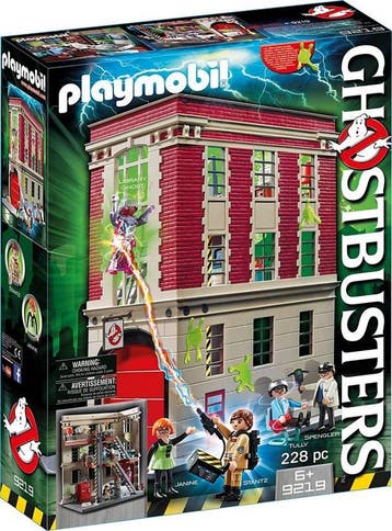 Playmobil Ghostbusters Brandweerkazerne - 9219 (Nieuw), Verzenden, Nieuw