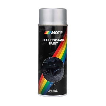 Motip Spuitbus hittebestendig lak zilver (tot 800 graden)..., Ophalen of Verzenden, Nieuw, MoTip