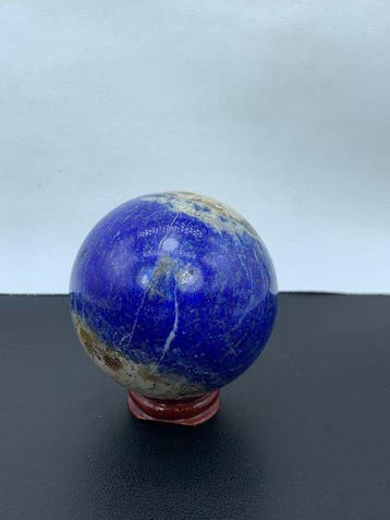 Lapis Lazuli Natuurlijk Bol - Hoogte: 70 mm - Breedte: 70