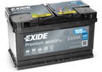 Exide Premium accu | EA1050 | 12V 105Ah, Ophalen of Verzenden, Nieuw