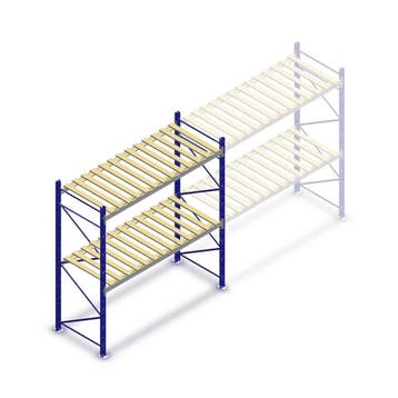 Gebruikte Stow palletstelling 2550x3600x1100 mm (hxbxd) 2, Zakelijke goederen