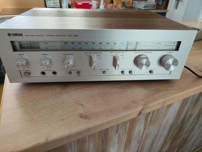 Yamaha - CR 420 Solid state stereo receiver, Audio, Tv en Foto, Radio's