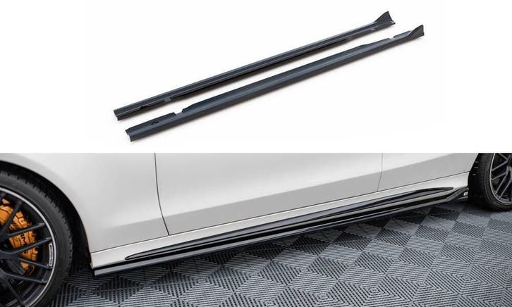 Side Skirts Diffuser voor Mercedes Benz C Klasse W205 / S205, Auto diversen, Tuning en Styling, Ophalen of Verzenden