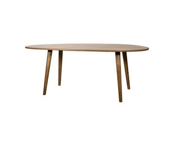 Eettafel SIlkeborg organisch mangohout 240x100 cm, Ophalen of Verzenden, Nieuw