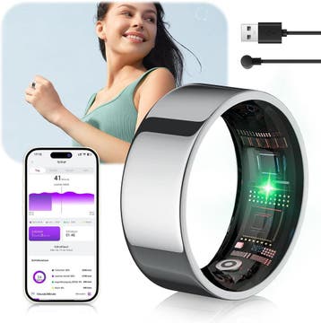 Smart Ring Goud | IP68 | Retourdeal 71% Korting, Gebruikt, Waterdicht, IUHFSIFS, Ophalen of Verzenden