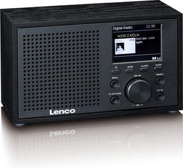 Lenco Radio op Batterijen - Compacte DAB FM Radio - Bluetoot, Verzenden, Zo goed als nieuw