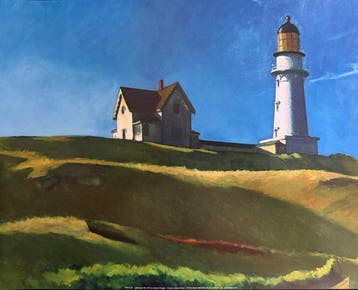Edward Hopper - “Lighthouse Hill, 1927“ - (special, without