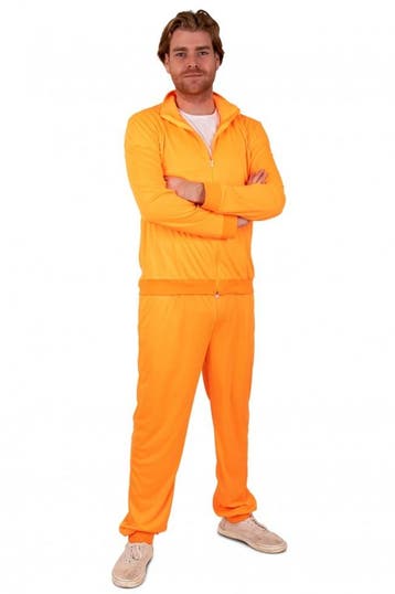 Trainingspak heren neon oranje, Ophalen of Verzenden, Nieuw
