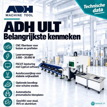 ADH ULT CNC buislaser