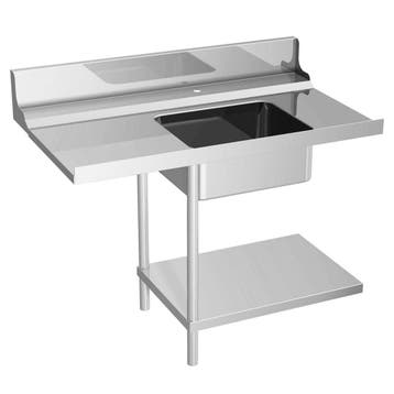 GGM Gastro | Aanvoertafel (vuile kant, vóór machine) - |, Verzenden, Nieuw in verpakking