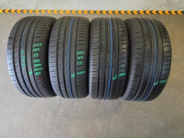225/45/17 91W AO NEXEN ZOMERBANDEN 7MM PROFIEL 4X, Auto-onderdelen, Banden en Velgen, Ophalen, Gebruikt, 17 inch, Band(en)