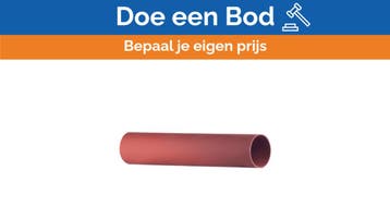 Bieden: Allpa stalen boegschroeftunnel D130 x, Watersport en Boten, Ophalen of Verzenden, Nieuw