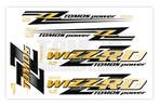 Tomos Stickerset Wizzard compleet set, Fietsen en Brommers, Brommeronderdelen | Algemeen, Ophalen of Verzenden, Nieuw, Tomos