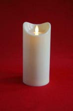 Realistische kaars 18,5 cm. ook als set van 3, Kunststof, Nieuw, Ophalen of Verzenden, Kaars