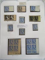 Frankrijk 1944 - Zeer veel variatie in overbelasting, studie, Gestempeld