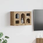 vidaXL Hangkast met plank Artisan Eiken 60 x 20 x 40 cm, Huis en Inrichting, Kasten | Overige, Verzenden, Nieuw