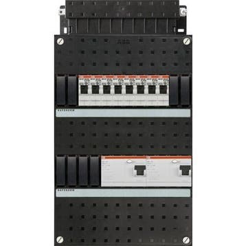 ABB groepenkast 3-fase, 8 groepen, 2 Aardlekschakelaars 4-P, Ophalen of Verzenden, Nieuw