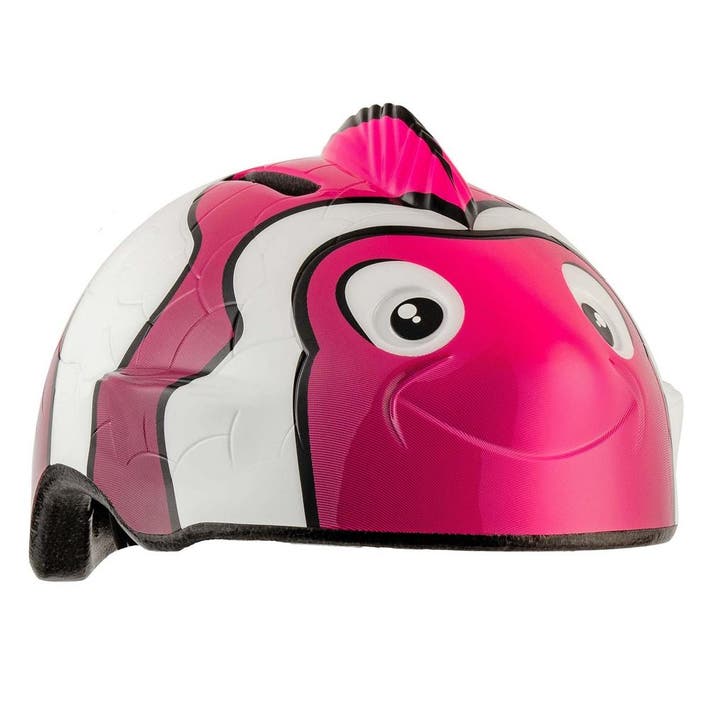 Crazy Safety Kinderhelm / Fietshelm Clown Fish Roze Small 49, Fietsen en Brommers, Fietsaccessoires | Fietshelmen, Nieuw, Verzenden