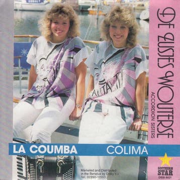 vinyl single 7 inch - De Zusjes Wouterse - La Coumba, Verzenden, Zo goed als nieuw, 7 inch, Nederlandstalig