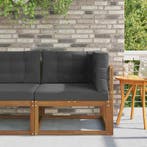 vidaXL Outdoor Hoekbank Naturel, Verzenden, Nieuw