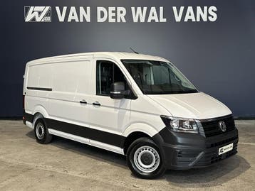 Volkswagen Crafter 2.0 TDI L3H2 L2H1 Euro6 Airco | Chauffeur, Stof, Gebruikt, Volkswagen, Wit