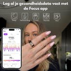 2dekans | Focus® S2 Smart Ring - Goud - Maat 6 - AI Coach -, Sport en Fitness, Hartslagmeters, Ophalen of Verzenden, Zo goed als nieuw
