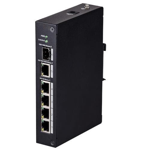 Switch met glasvezel poort Gigabit 4 poorten zonder PoE, Computers en Software, Netwerk switches, Verzenden