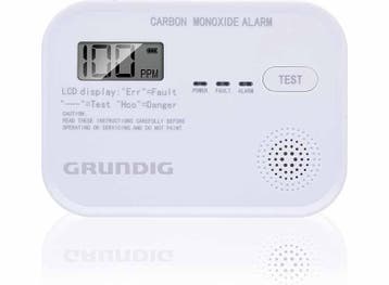 Grundig CO Melder - Koolmonoxidemelder - 10 Jaar Batterij, Verzenden, Nieuw