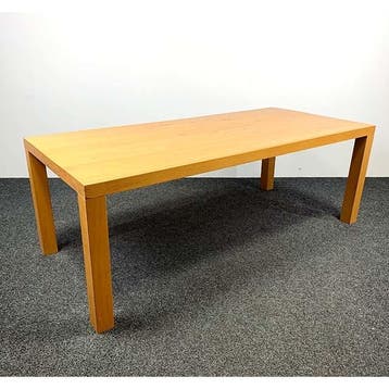 Houten Boerentafel - 78,5 x 220 x 100 cm, Ophalen of Verzenden, Gebruikt