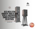Quad Revela luidsprekers, Nieuw, Front, Rear of Stereo speakers