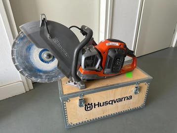 Husqvarna Akku Trennschleifer K1 PACE  inkl.Akku, Ophalen of Verzenden, Gebruikt