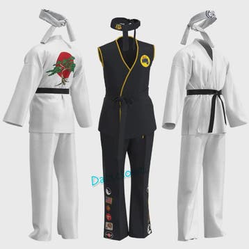Cobra Kai Karatepak Kinderen & Volwassenen - Cosplay Kostuum