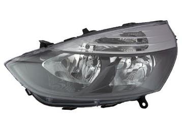 Renault Clio 2012-2016 Authentique Koplamp Links Zwart Aut, Verzenden, Nieuw